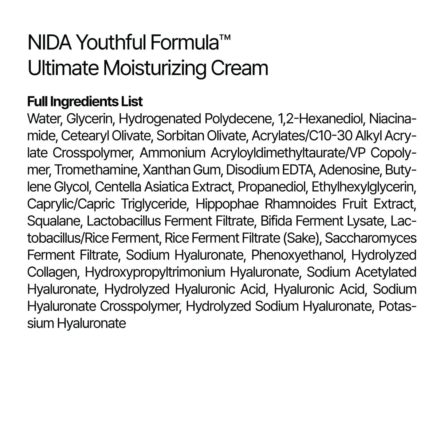 Youthful Cream